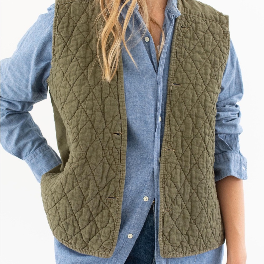 Rawson Vintage Quilted Vest S/M Unisex